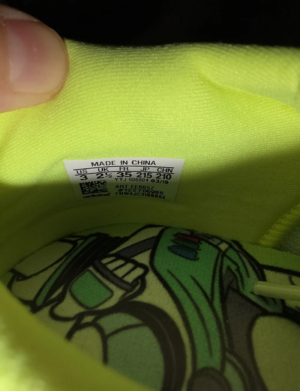 NWT adidas Kids Toy Story 2019 4x adidas UltraBoost 19 'Buzz Lightyear'